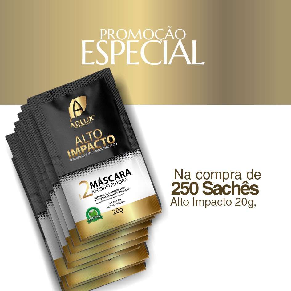 250 Sachê Mascara Alto Impacto – 20g