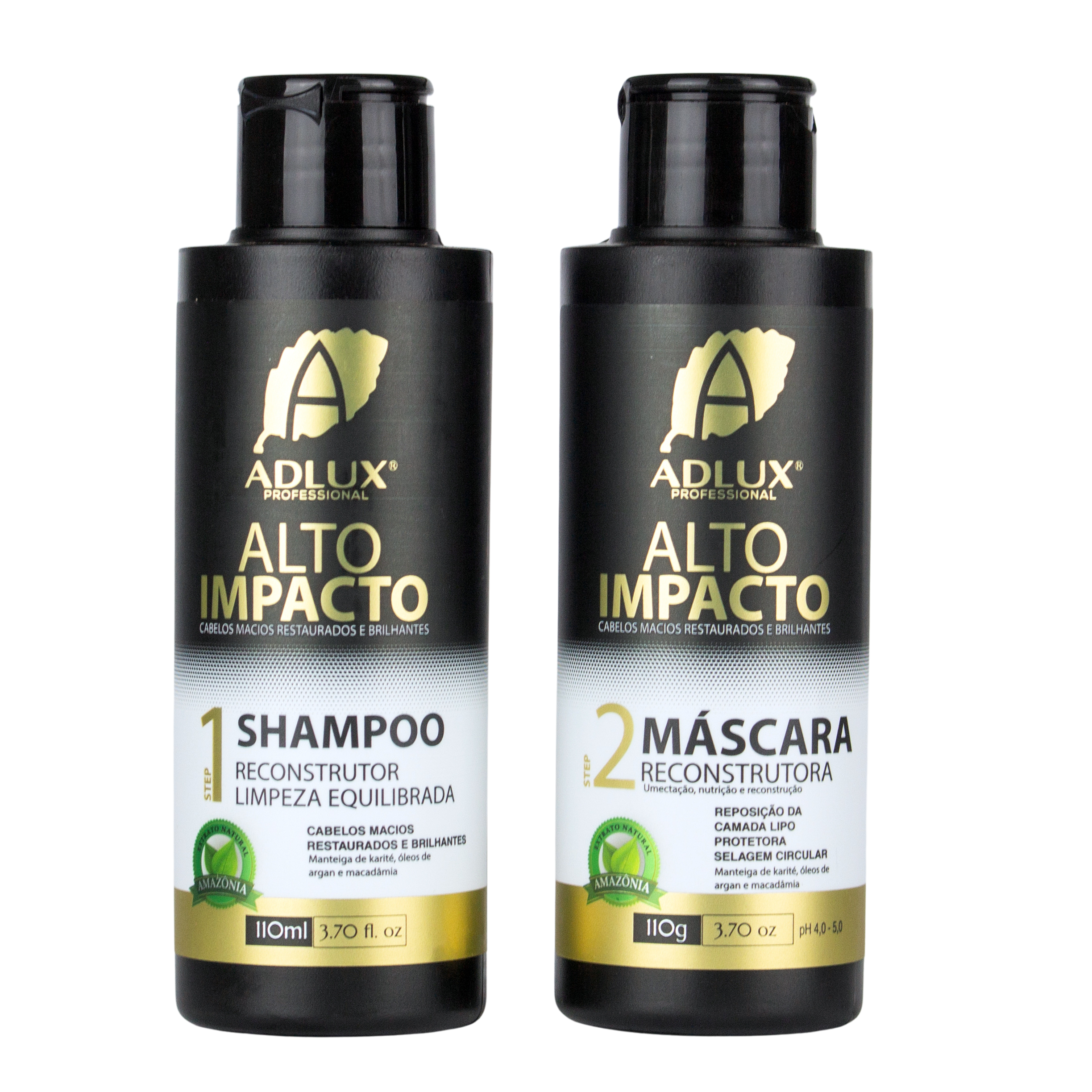 Kit Mini Alto Impacto Manutenção ( 2 passos ) - 110ml