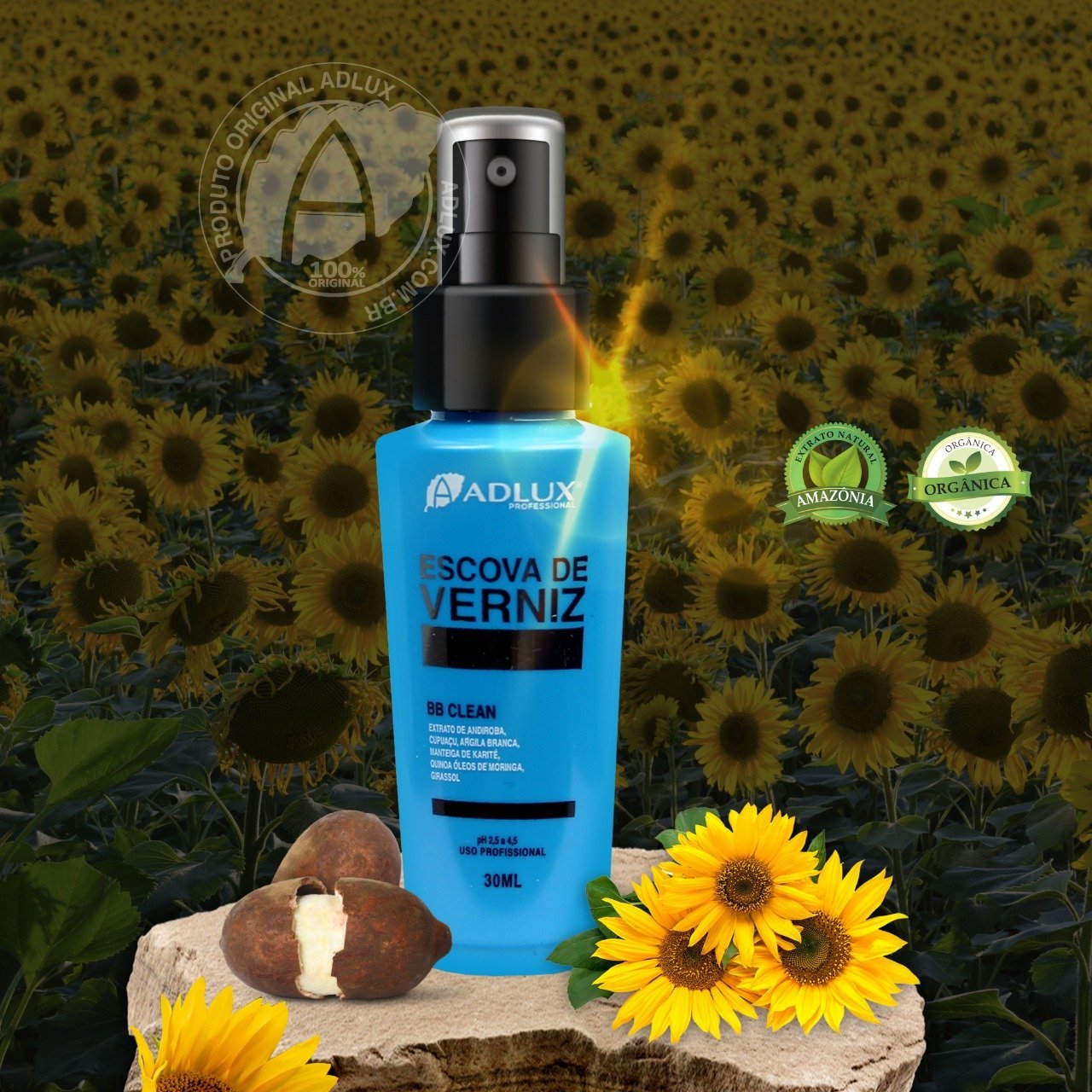 Escova de Verniz  Manutenção - 30ml
