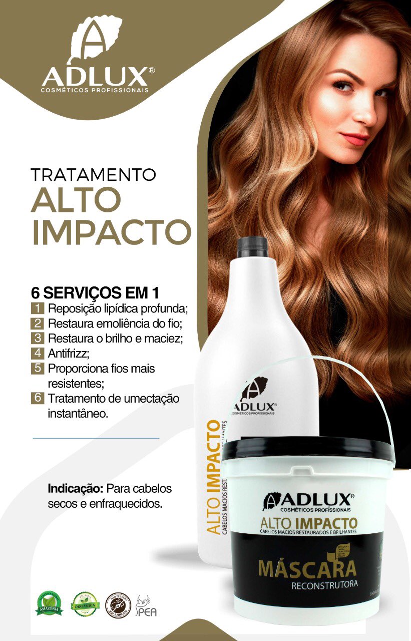 Kit Alto Impacto Profissional 2,5L  - 2 Passos