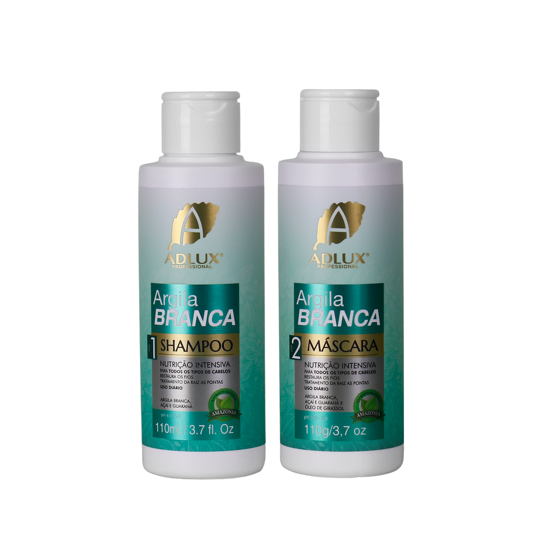 Kit Mini Argila Branca Manutenção - 110ml