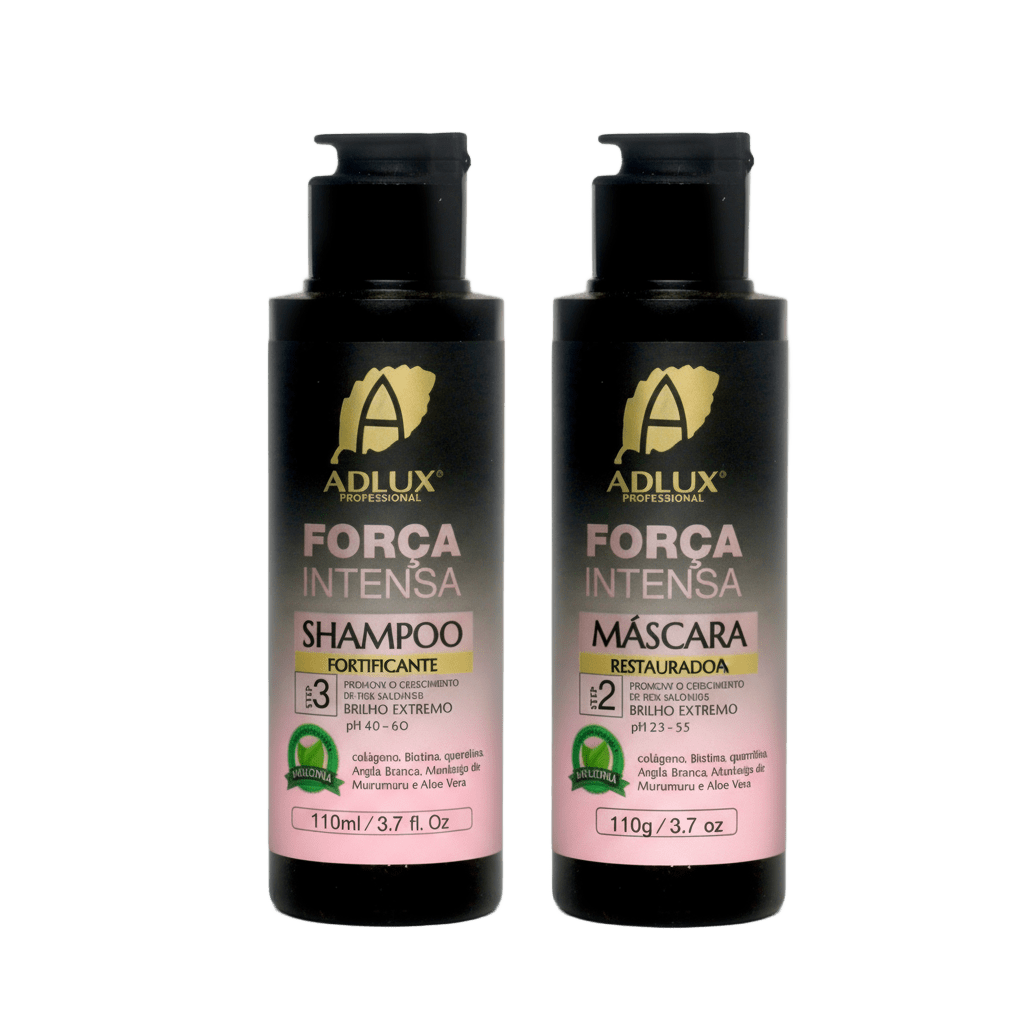 Kit Mini Força Intensa Manutenção (2 passos) - 110ml