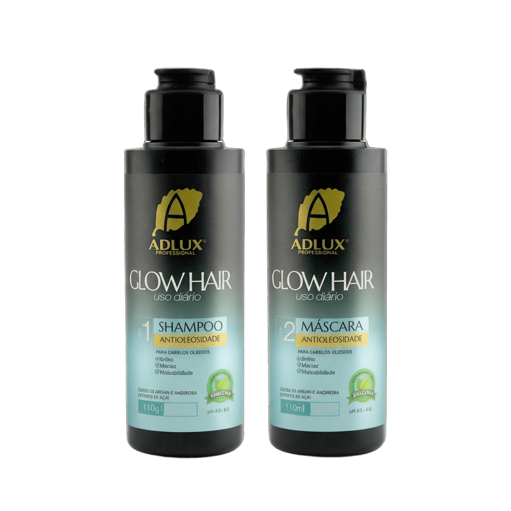 Kit Mini Glow Hair Manutenção (2 passos) - 110ml