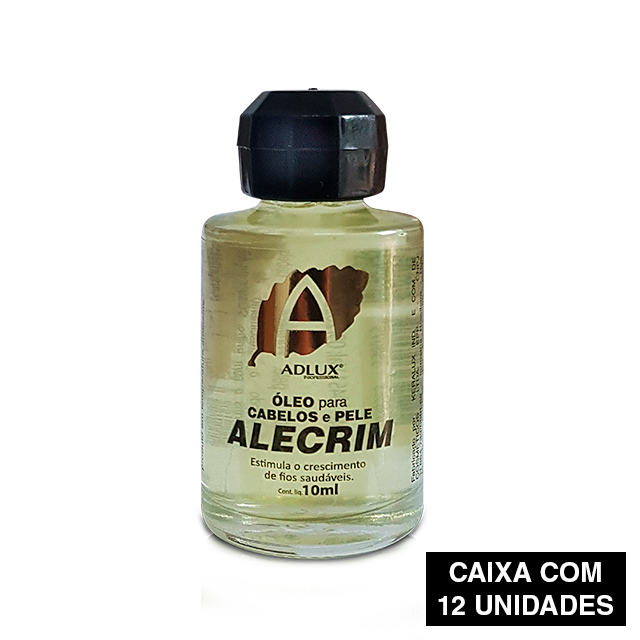Óleo de Alecrim - 10ml - 12 Unidades