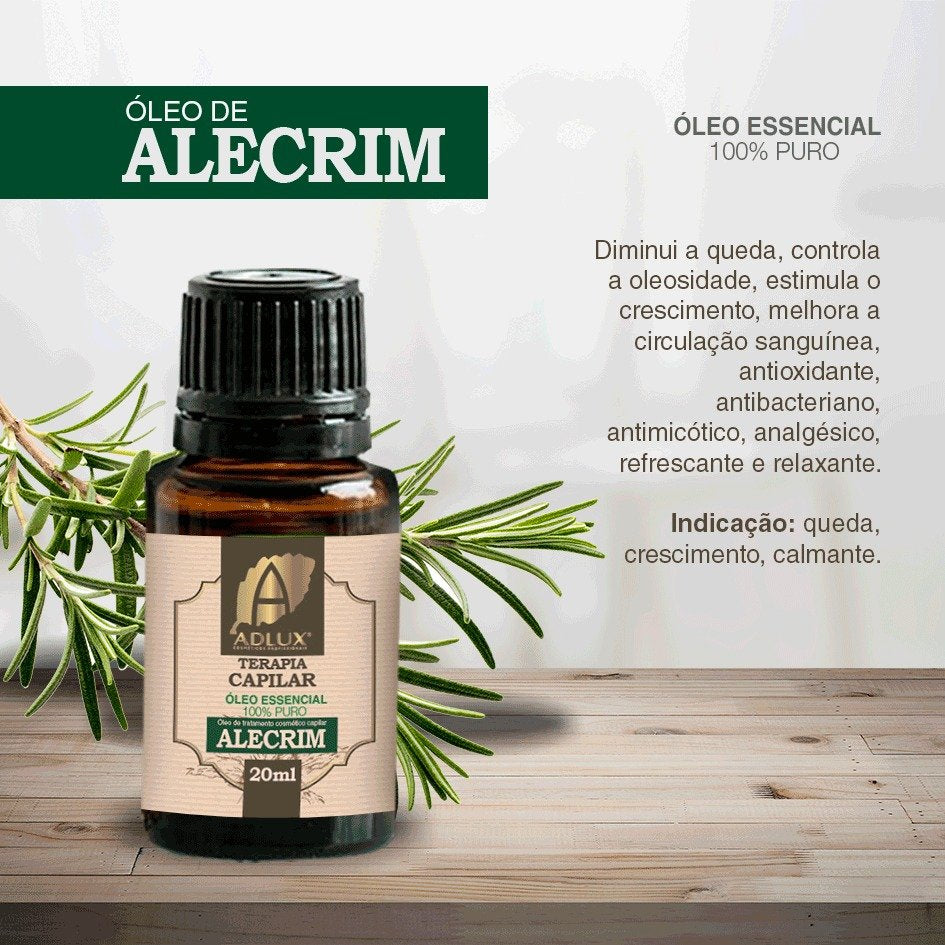 Óleo Essencial de Alecrim 20ML