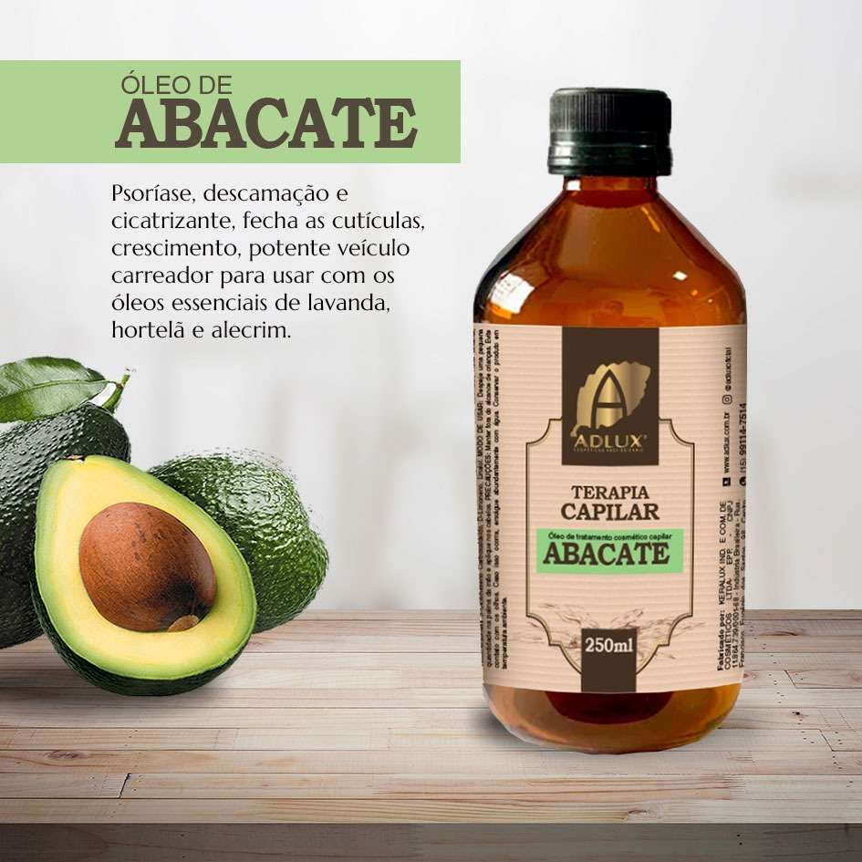 Óleo Vegetal de Abacate 250ML