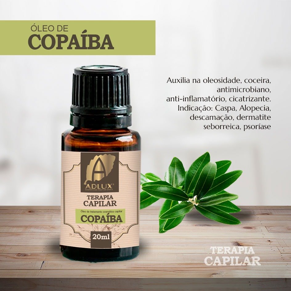 Óleo Vegetal de Copaiba 20ML