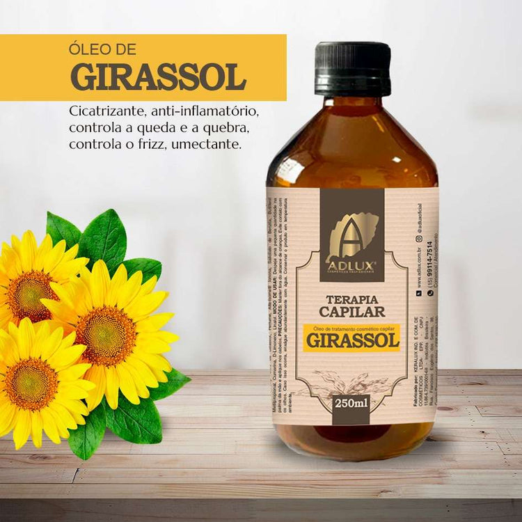Óleo Vegetal de Girassol 250ML – Salão Franqueado Adlux