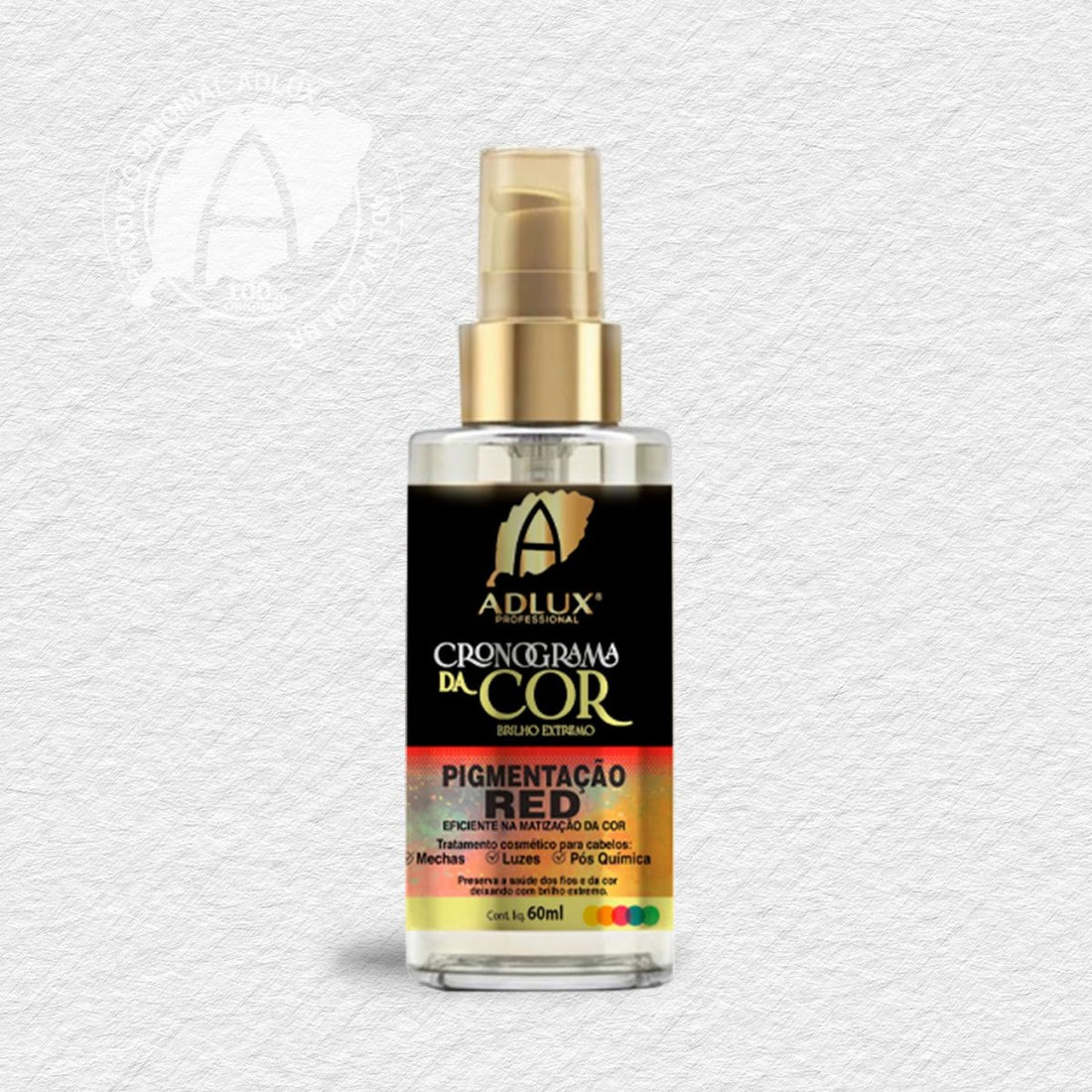 Pigmentação Cronograma da Cor (Red) 60ml