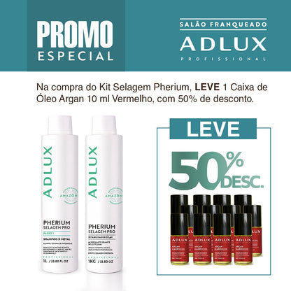 Promoção Kit Selagem Pherium. Leve 1 Caixa de Óleo Vermelho de 10ml com 50% desc.