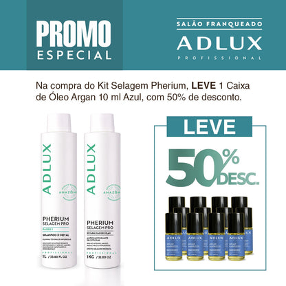 Promoção Kit Selagem Pherium. Leve 1 Caixa de Óleo Azul de 10ml com 50% desc.