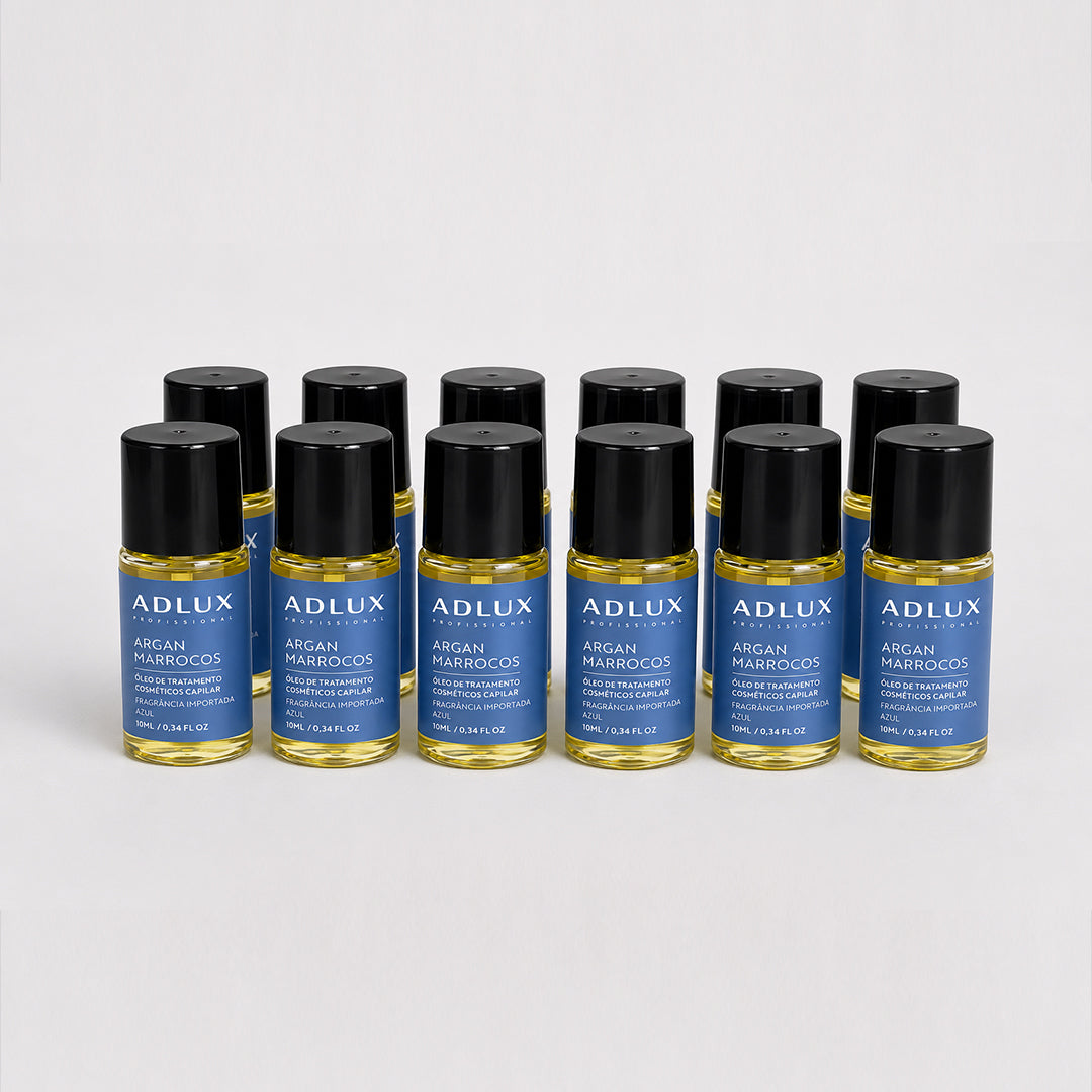 Óleo de Argan Perfumado Azul – 10ml (12 Unidades)