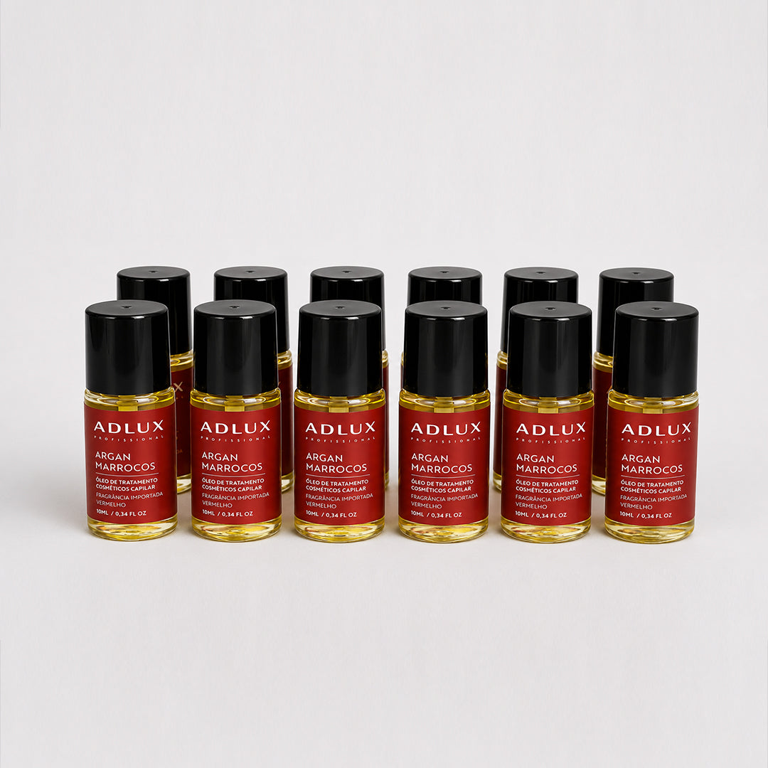Óleo de Argan Perfumado Vermelho - 10ml (12 Unidades)
