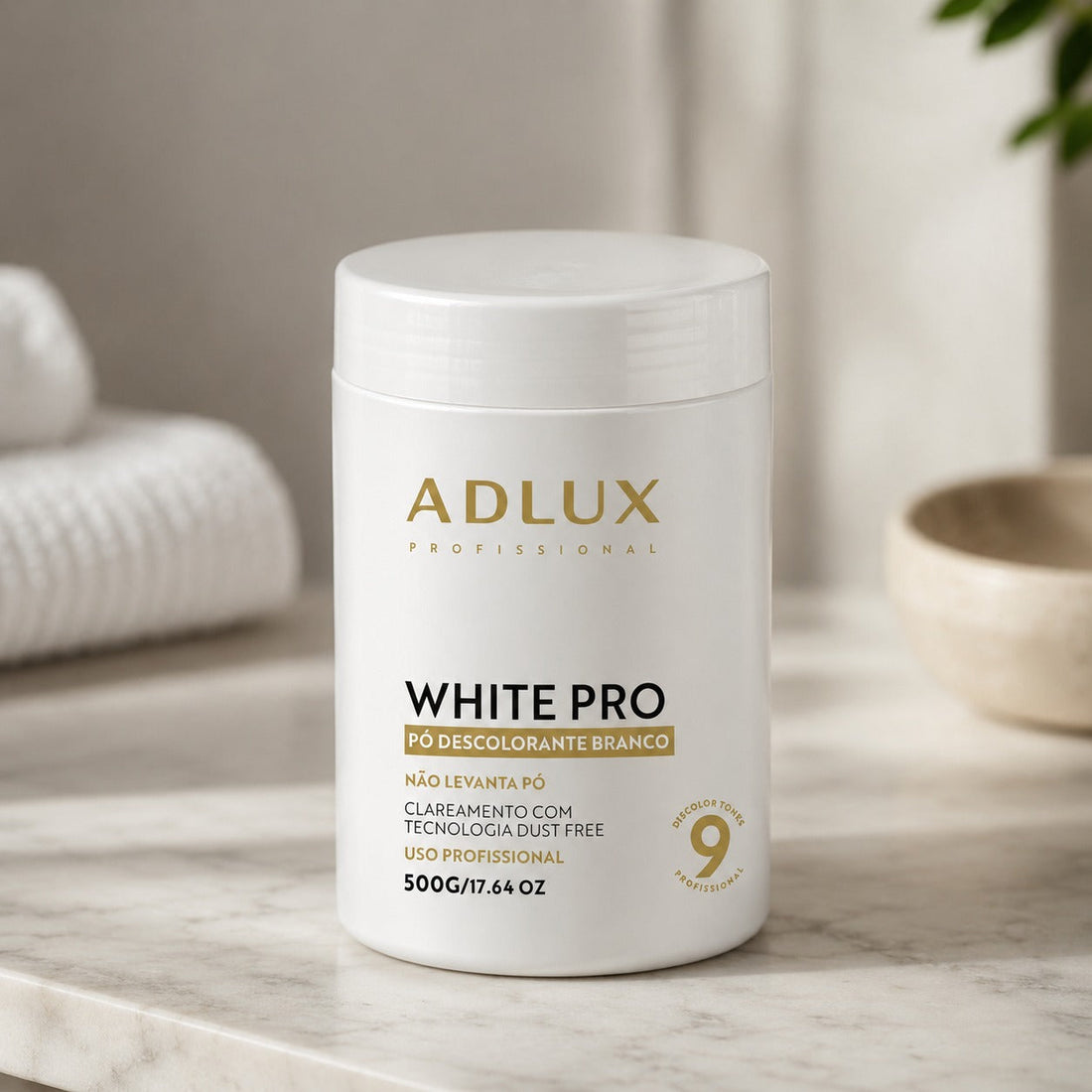 White Pro - Pó Descolorante Branco – 500g Pote